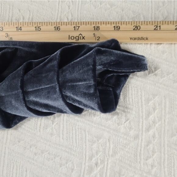 Bishop & Young Icon Blazer Velvet In Emerald Blue 3/4 sleeve Career Board room - Picture 13 of 13